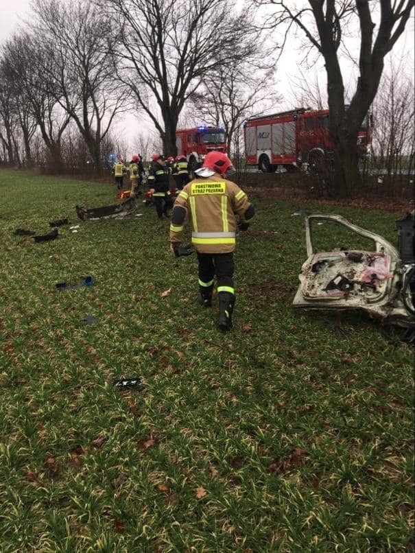 Wypadek pod Namysłowem. Za kierownicą opla siedział...