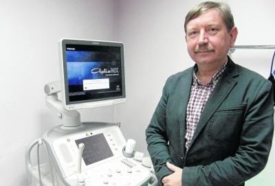 Jarosław Moskwa: „Dzięki dotacjom zakupiliśmy nowoczesny sprzęt medyczny” FOT. MAGDALENA UCHTO