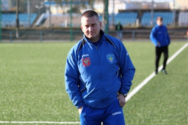 Trener Korony HiD Ostrołęka - Tomasz Słowik.