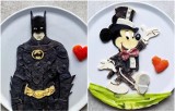 Batman i Myszka Miki do zjedzenia. Dietetyczka z Tarnowskich Gór tworzy jadalne dzieła sztuki na talerzu. Zobacz galerię food art!