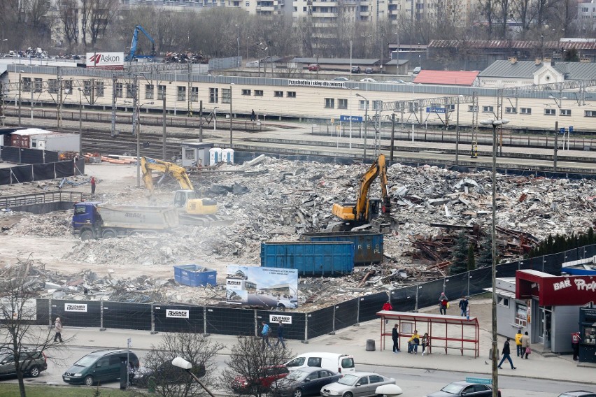 Tak wygląda Dworzec PKS Białystok po wyburzeniu