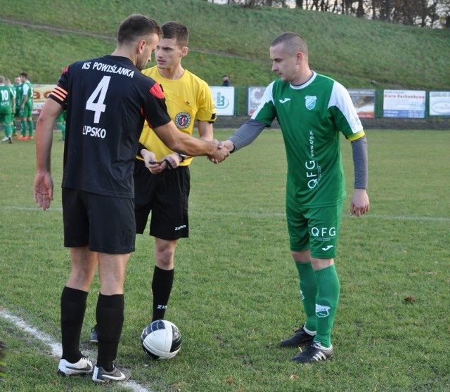 Mateusz Szczepański (z prawej), zdobył dla Prochu dwa gole w Lipsku.