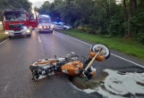 Zderzenie dwóch motocyklistów pod Grodziskiem Wielkopolskim. Zobacz zdjęcia z wypadku