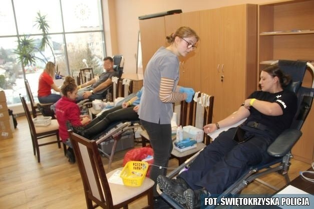 Podczas środowej akcji oddawania krwi w Opatowie