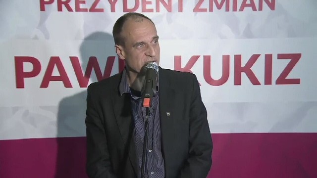 Paweł Kukiz startuje w wyborach prezydenckich