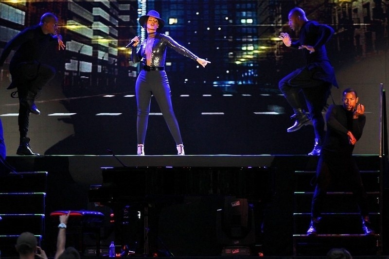 Alicia Keys - koncert w Poznaniu na Stadionie Miejskim.