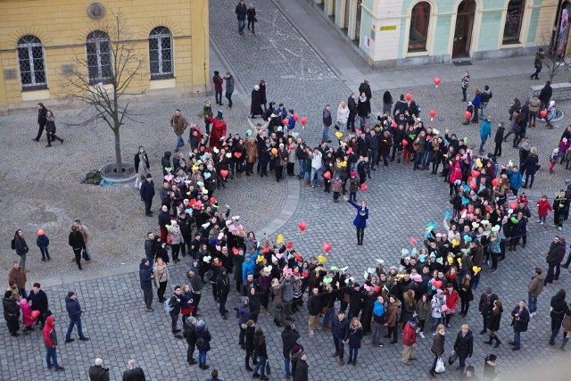 Tak było podczas ubiegłorocznej edycji akcji "Zakochani we Wrocławiu"