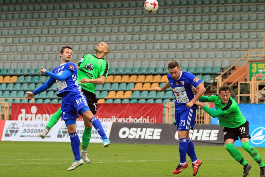 Górnik Łęczna - Pogoń Siedlce 1:1