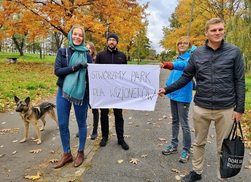 Społeczna akcja sprzątania terenu po motelu Krak