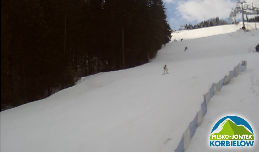 Warunki narciarskie na stokach KAMERKI ONLINE