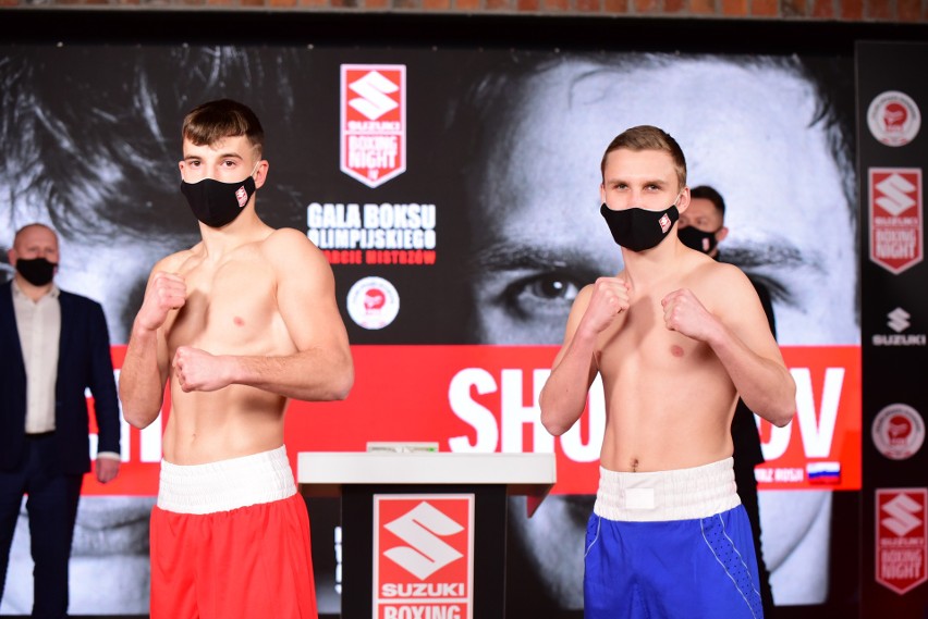 Zobacz ceremonię ważenia przed sobotnią galą boksu olimpijskiego Suzuki Boxing Night w Lublinie