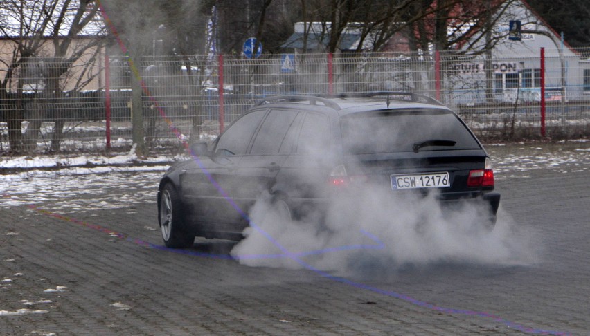 9. "Motoorkiestra" Automobilklubu Grudziądzkiego podczas...