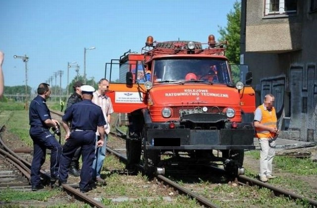 Wypadek cystern w Zebrzydowicach