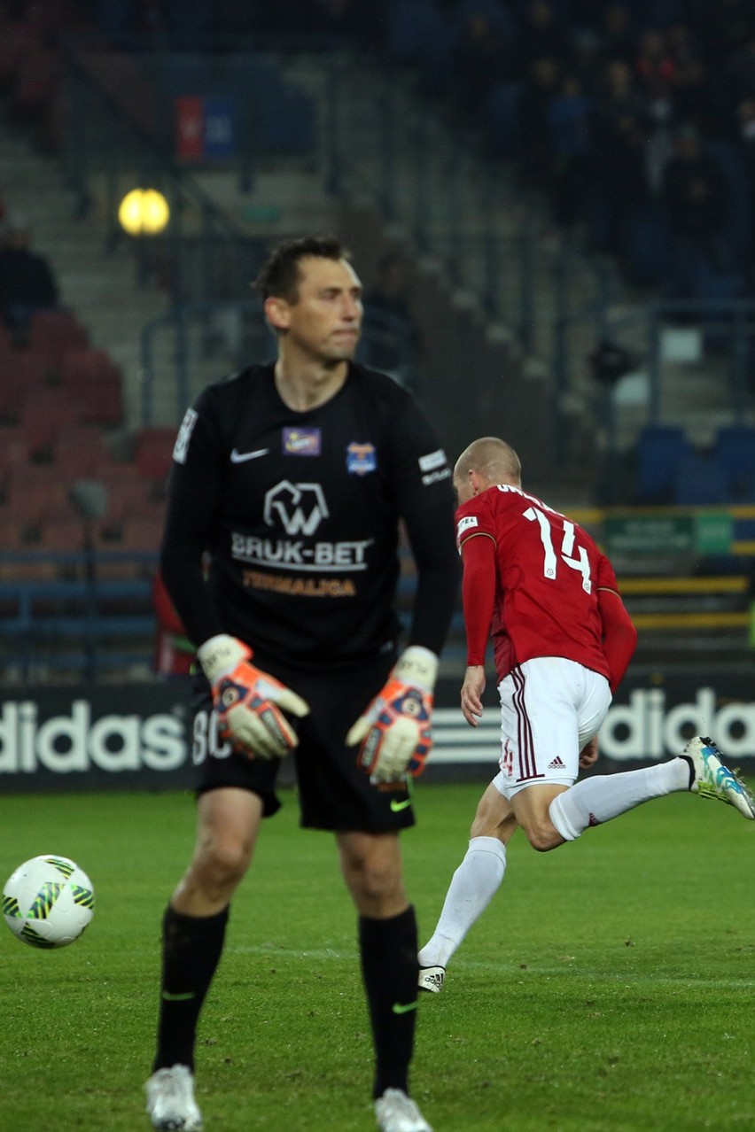 Zdenek Ondrasek w meczu Wisły Kraków z Bruk Bet Termaliką...