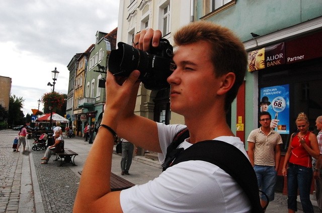 Arkadiusz Wołek po raz drugi wziął udział w akcji fotograficznej "24 sierpnia w Żarach&#8221;.