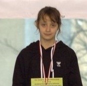 Żaklina Wikieł w zawodach zdobyła cztery medale.