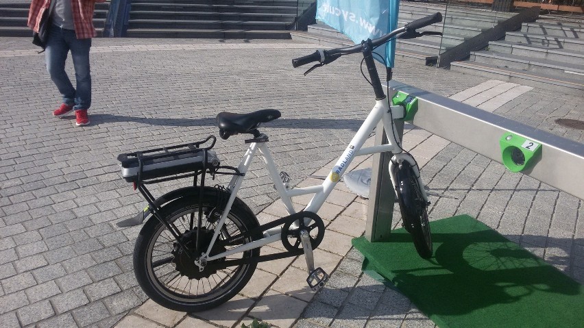 Jaworzno: Testy rowerów miejskich na rynku [ZDJĘCIA]