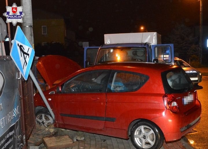 Wypadek na skrzyżowaniu w Biłgoraju. 59-latka poważnie ranna