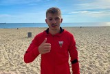 GKS Tychy: Koszmarnie wyglądający uraz Dawida Kasprzyka ZDJĘCIA Tyski piłkarz na chwilę stracił przytomność i trafił do szpitala