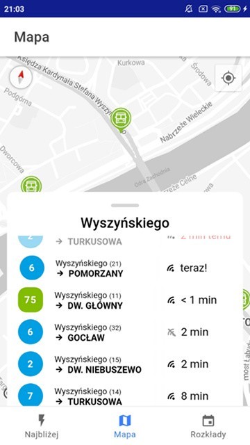 Szczecin. Absolwent Akademii Morskiej stworzył aplikację lokalizującą komunikację miejską