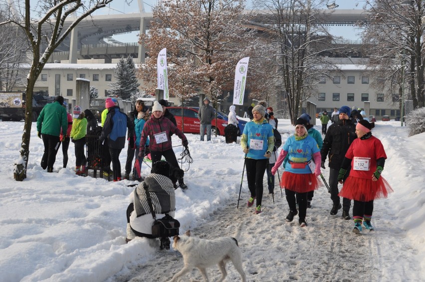 Nordic Walking z Sercem dla WOŚP 2017 w Parku Śląskim