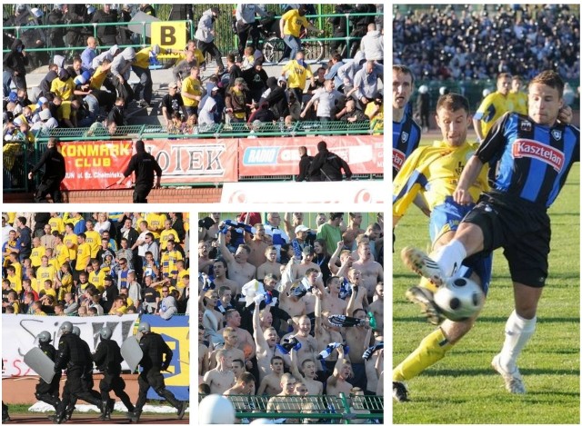 Na boisku bez goli, na trybunach gorąco, policja zatrzymała 48 osób po zamieszkach na stadionie - takie były piłkarskie derby Elana Toruń - Zawisza Bydgoszcz w 2009 roku. 3500 tysiąca kibiców oglądało derbowe starcie w II lidze w kwietniu 2009 roku. W trakcie meczu na Stadionie Miejskim w Toruniu dwukrotnie doszło do prób zwarcia kibiców obu drużyn i musiała interweniować policja. Gorąco było także po meczu. Zatrzymano w sumie 48 osób, w większości pseudokibiców Elany.Na boisku było mniej ciekawie, mecz zakończył się bezbramkowym remisem. Drużyny sezon 2008/2009 zakończyły w środku tabeli II ligi z dorobkiem 51 punktów.W barwach Elany wówczas grali m.in. Piotr Charzewski, Marcin Wróbel, Aleksandar Atanacković, Wiaczesław Zamara czy Łukasz Grube, w Zawiszy Szymon Maziarz, Marcin Rogalski, Marcin Tarnowski czy Piotr Bajera.Zobaczcie archiwalne zdjęcia z tego meczu >>>