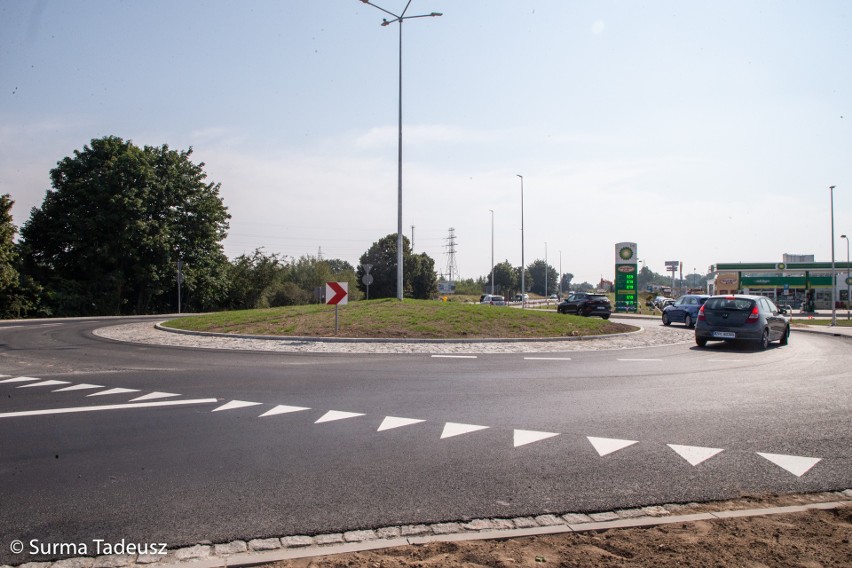 Na granicy Stargardu i Lipnika wybudowali rondo. Można już jeździć