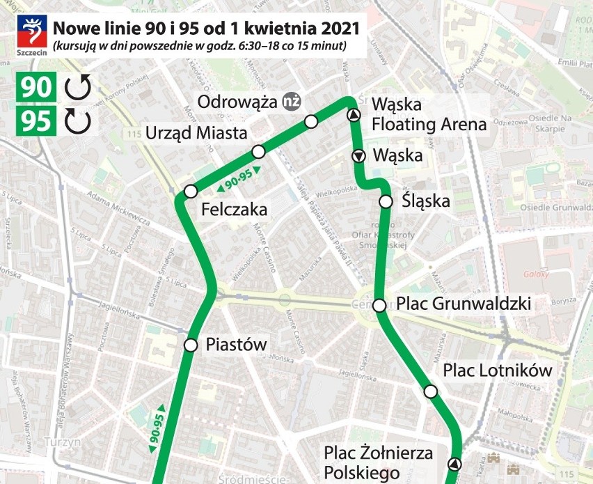 Szczecin. Zmiany w komunikacji miejskiej od 1 kwietnia. Dwie nowe linie autobusowe i tańsze bilety. Zobacz szczegóły!