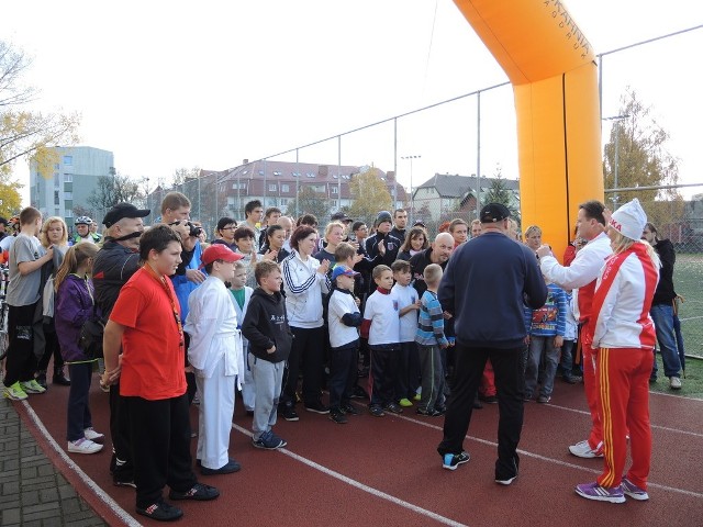 W maratonie dla Ani Harkowskiej, olimpijki ze Świnoujścia wzięło udział ponad 500 osób.