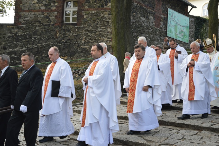 Pielgrzymka hodowców gołębi na Górę św. Anny