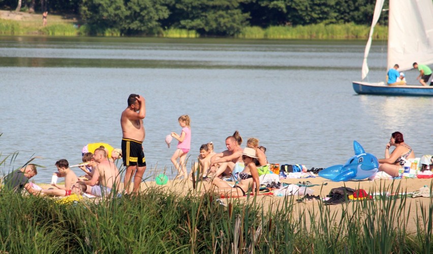 Ponad 30-stopniowy upał sprawił, że w sobotnie popołudnie...