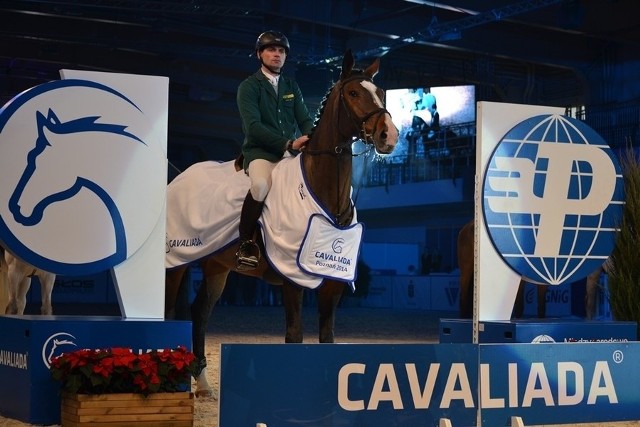 Cavaliada 2014: Leszek Gramze z AgroHandlu Śrem wygrał pierwszy konkurs