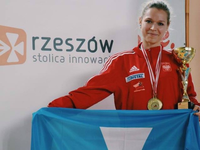 Anna Kubiak, wicemistrzyni świata w Wushu.