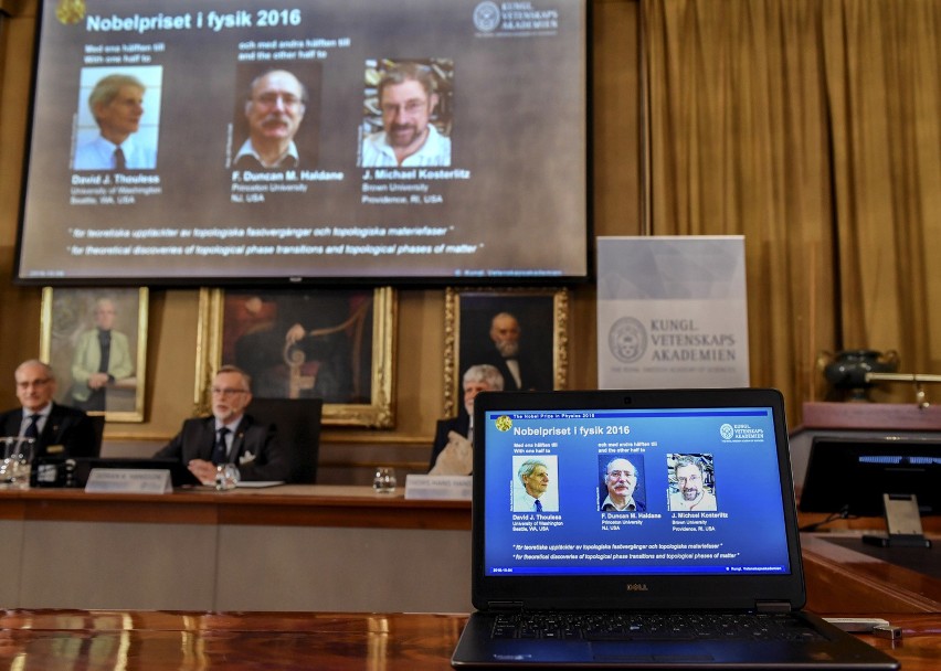 Nagroda Nobla z fizyki dla 3 naukowców