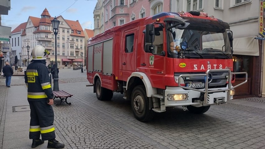 Strażacy z Miejskiej Komendy PSP Zielona Góra interweniowali...