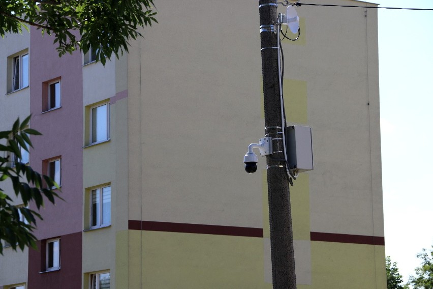 Nowe kamery monitoringu miejskiego przy ulicy Robotniczej i Murarskiej w Starachowicach. Będzie bezpieczniej