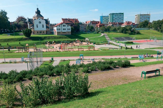 Sportowa Dolina w Koszalinie. Jeden z małych projektów zakłada budowę w Dolinie Sportowej urządzeń do ćwiczeń na powietrzu.