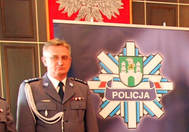 Inspektor Ryszard Wiśniewski, komendant wojewódzki policji