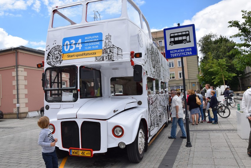 Częstochowa z perspektywy autobusu piętrowego