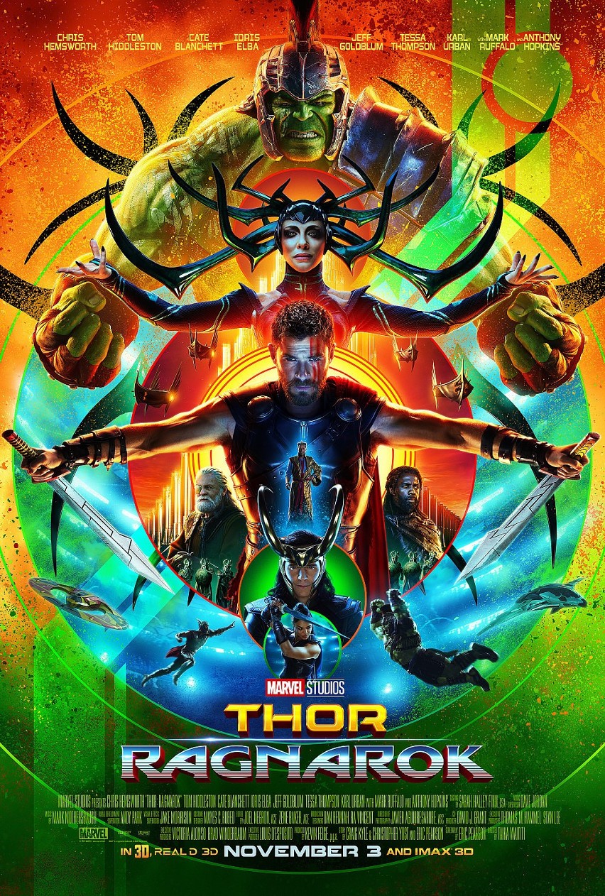 10.  "Thor: Ragnarok"...