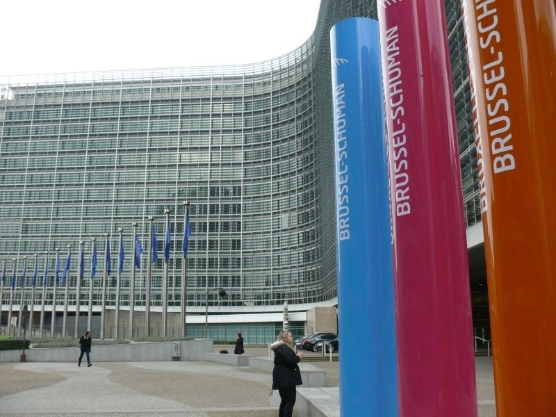 Budynek Komisji Europejskiej, gdzie spotykają się szefowie...