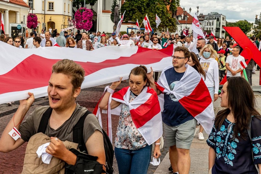 Białystok, 7 sierpnia 2022 roku. Marsza diaspory...