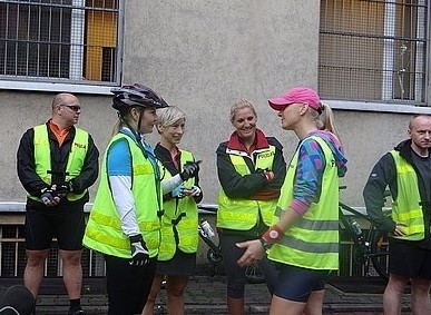 Rowerowa pielgrzymka policjantów na Jasną Górę