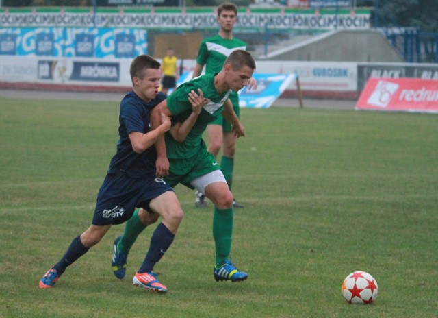 Filip Wójcik (z lewej) przygodę z futbolem rozpoczynał w Tarnovii