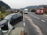 O włos od tragedii na sądeckich drogach. Nagrania z niedoszłych wypadków samochodowych budzą grozę