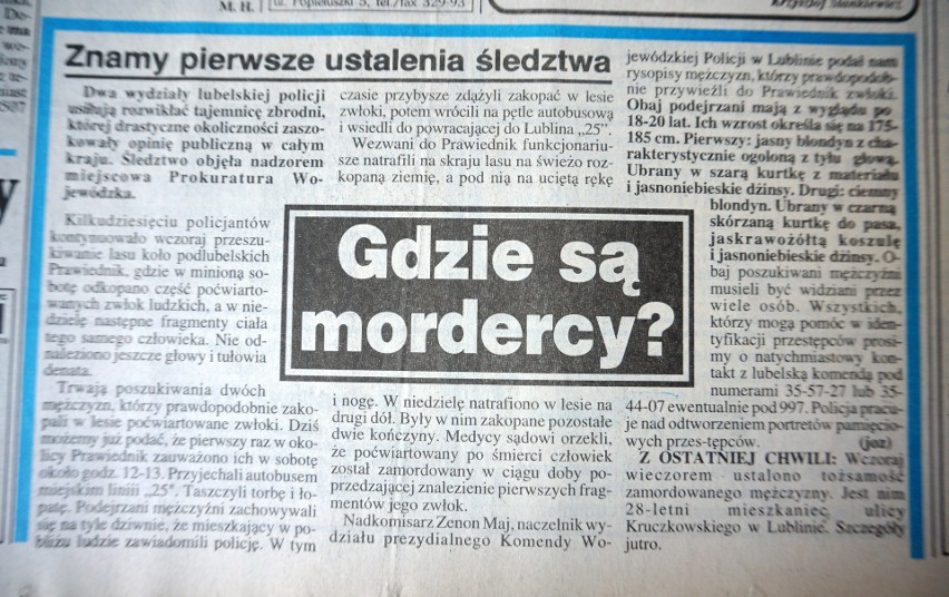 Media na bieżąco relacjonowały ustalenia śledczych