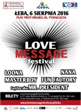 ŁEBA Love Message Festival. Klimat lat 90-tych w Łebie. W sierpniu duży festiwal 