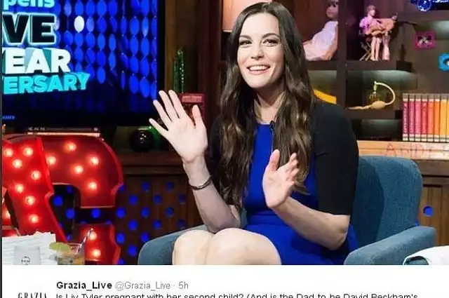 Liv Tyler (fot. screen z Twitter.com)