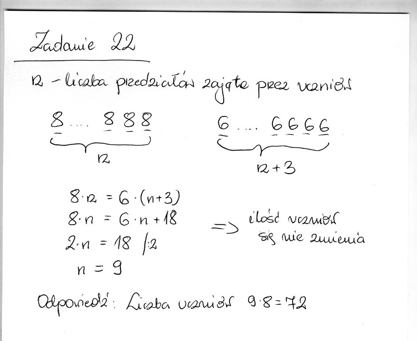 Egzamin gimnazjalny 2016. Matematyka [ODPOWIEDZI, ARKUSZ CKE]