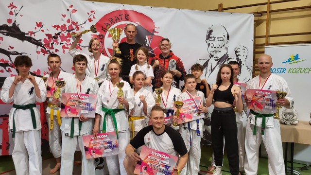 Karatecy z Zielonej Góry zdobyli 13 medali w zawodach o Puchar Burmistrza Kożuchowa.
